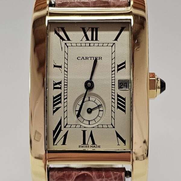 Cartier Tank Americaine oro giallo ref.811905