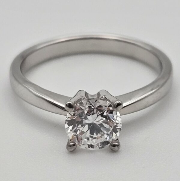ANELLO SOLITARIO CON DIAMANTE CVD LAB GROWN 1.00 CT. - immagine 3