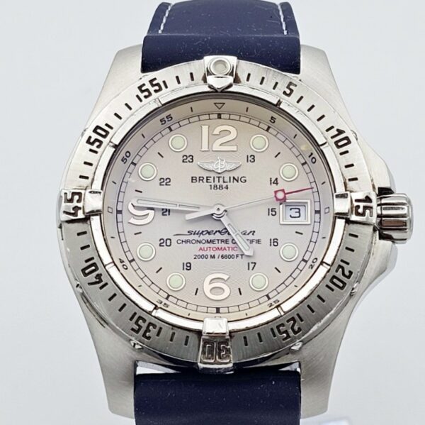 BREITLING SUPEROCEAN AUTOMATIC REF.A17390 ACCIAIO
