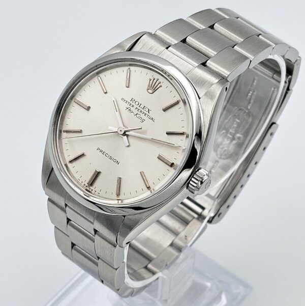 ROLEX AIR-KING 5500 PRECISION 34MM ANNO 1977 - immagine 2