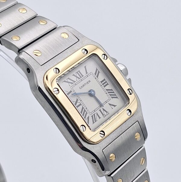 CARTIER SANTOS GALBEE LADY QUARZO REF.1567 PRENOTATO! - immagine 2