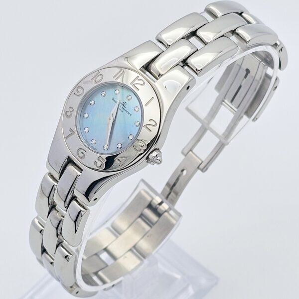 BAUME & MERCIER LINEA 25MM REF.65305 DIAMANTI - immagine 3