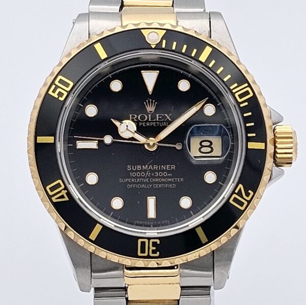 ROLEX SUBMARINER  1996 REF.16613LN ROLEX SERVICE CARD ATTIVA