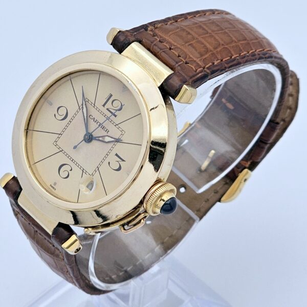 CARTIER PASHA ORO GIALLO 38MM AUTOMATICO - immagine 3