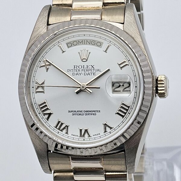 ROLEX DAY-DATE ORO BIANCO ref.18079 ANNO 1978