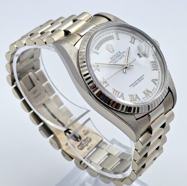 ROLEX DAY-DATE ORO BIANCO ref.18079 ANNO 1978 - immagine 2