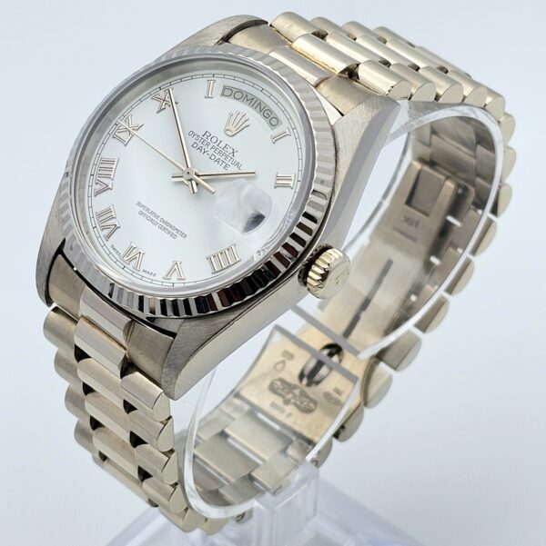 ROLEX DAY-DATE ORO BIANCO ref.18079 ANNO 1978 - immagine 3