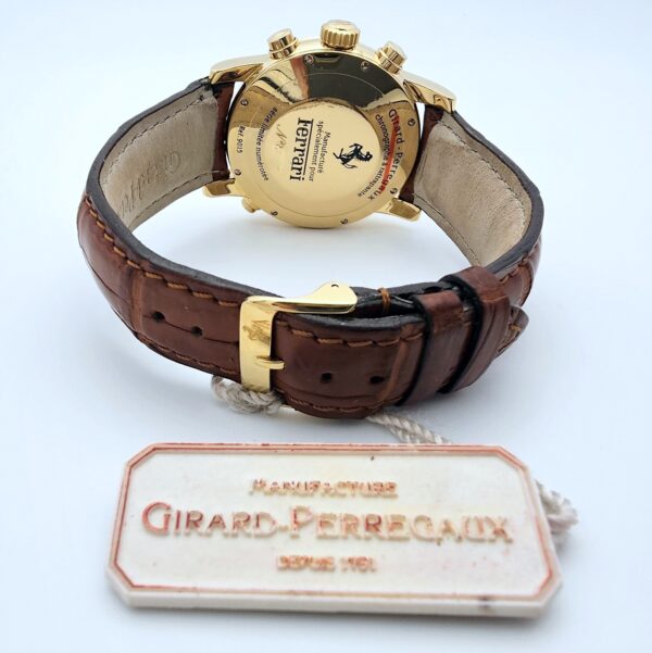 GIRARD PERREGAUX FERRARI rattrappante 38MM REF. 9015 Limited Ed. 499 esemplari - immagine 8