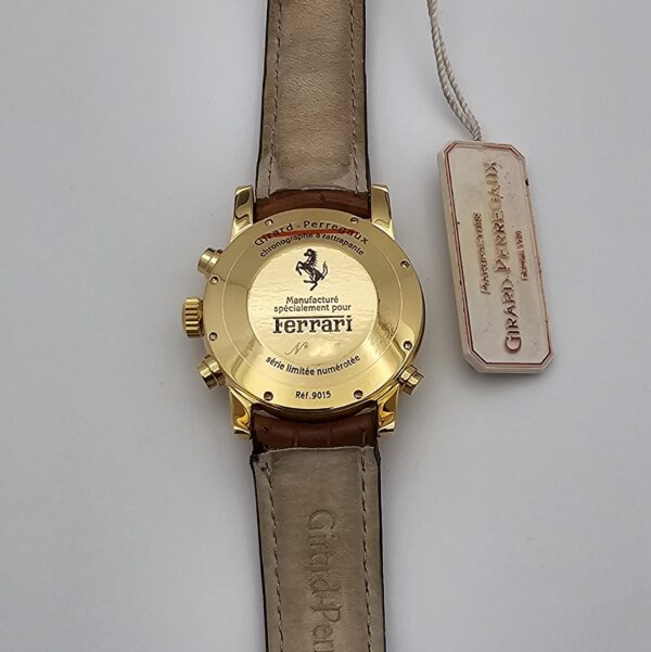 GIRARD PERREGAUX FERRARI rattrappante 38MM REF. 9015 Limited Ed. 499 esemplari - immagine 6